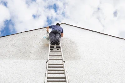 Peinture extérieure à Fournels — façades et ravalement